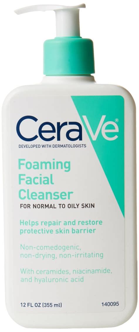 Cerave Foaming Facial Cleanser Reviews In Face Wash And Cleansers