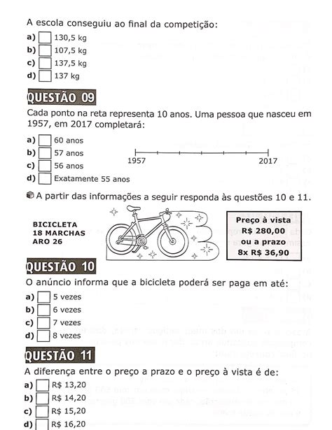 Simulado Para Prova Brasil O Ano Matematica Hora De Colorir Hot Sex