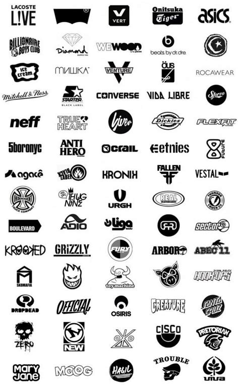 Skateboard Brands Design De Logos Logos Esportivos Logos Marcas