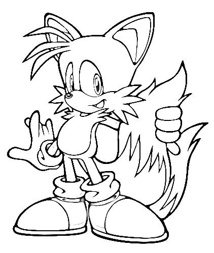 Free printable sonic the hedgehog coloring pages for kids. Sonic Coloring Pages - Z31