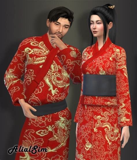 Asian Outfit At Alial Sim Sims 4 Updates