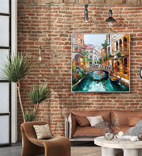 Venice Oil Painting Original Italy Painting Venetian Art Etsy
