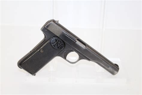 Nazi Marked Fabrique Nationale Model 1922 Pistol Candr Antique 012