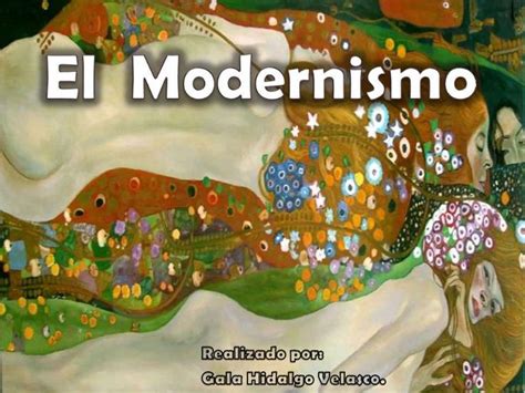 El Modernismo Modernismo Autores Lengua Y Literatura