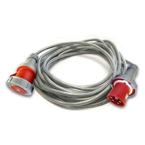 125a 5 Pin Three Phase Sy Extension Lead X 15m