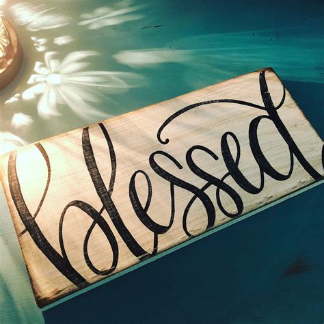 This Wood Sign Is Completely Handmade And Hand Painted It Is Hand