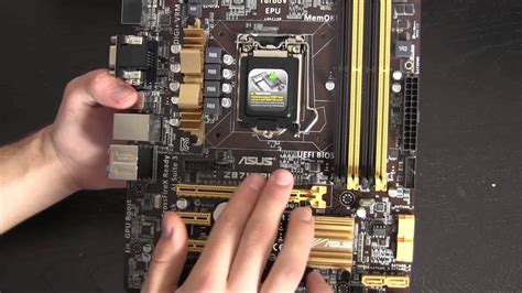 Asus Z87m Plus Motherboard Unboxing Youtube