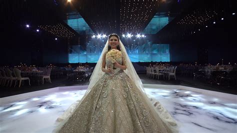 In Pics Worlds Most Expensive Wedding Gown With 15 Million Worth