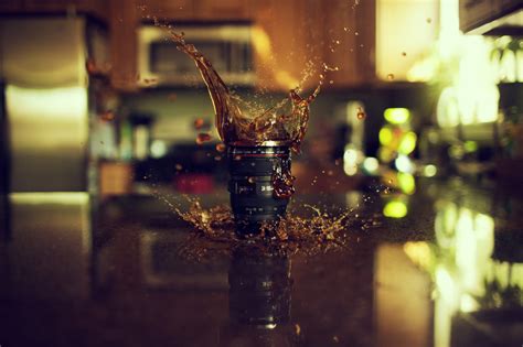 Wallpaper Sunlight Night Water Reflection Coffee Evening Drink Canon Kitchen Bokeh