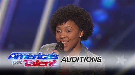 Jayna Brown 14 Year Old Slays With Her Cover Of Summertime Americas Got Talent 2016