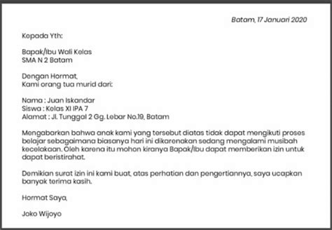 Apakah ditujukan kepada pimpinan perusahaan dalam pembuatan surat izin, nama pembuat atau pengirim surat wajib diperhatikan. Contoh Surat Izin Sekolah Karena Pergi / 13 Contoh Surat ...