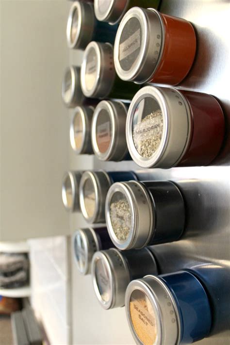 Magnetic Spice Rack Wall — The Organized Mom Life