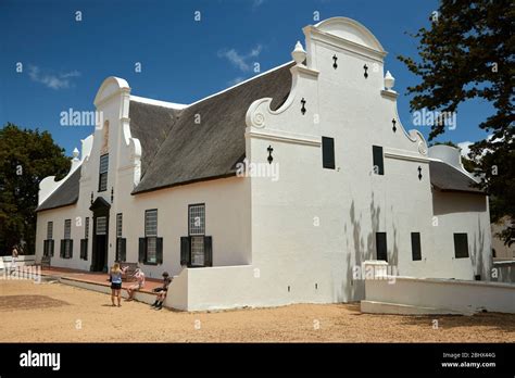 Historic Groot Constantia Wine Estate Cape Town South Africa Stock