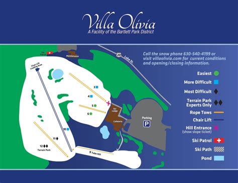 Villa Olivia Trail Map Liftopia