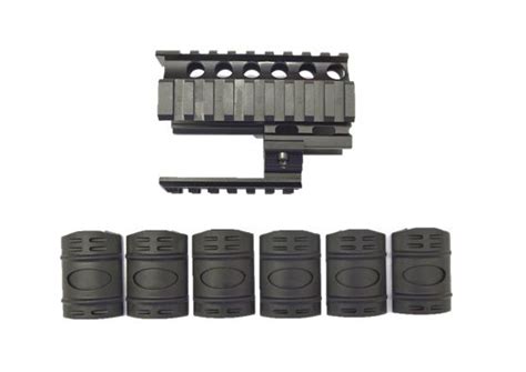 Micro Draco Quad Rail With 6 Covers Texas Shooters Supply Micro