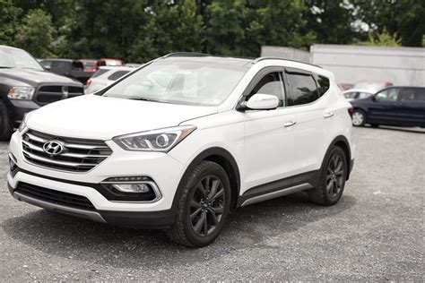 Pre Owned 2017 Hyundai Santa Fe Sport 2 0t Ultimate With Navigation And Awd