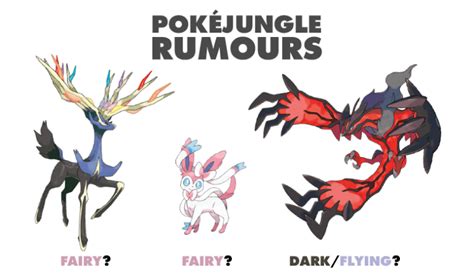 Click a pokémon's name to see its detailed pokédex page, or click a type to see other pokemon of the same type. RUMOUR: Xerneas, Yveltal + Sylveon's Types & Fairy Type ...