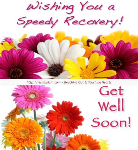 Wish You A Speedy Recovery ~ Get Well Soonwishes Inspirational