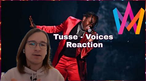 Tusse Voices Reaction Melodifestivalen 2021 Youtube