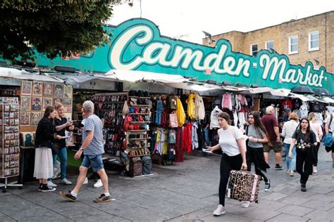 Il Famoso Mercato Di Camden A Londra Fotografia Stock Editoriale