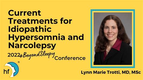 Current Treatments For Idiopathic Hypersomnia And Narcolepsy Dr Lynn Marie Trotti Youtube