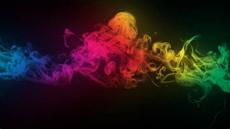 Colored Smoke Wallpaper 4k