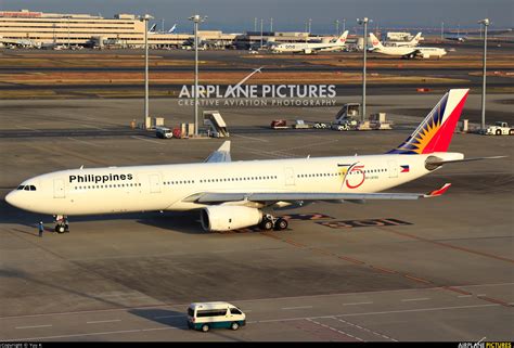Rp C8760 Philippines Airlines Airbus A330 300 At Tokyo Haneda Intl