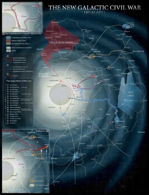 Star Wars Galactic Map Canon