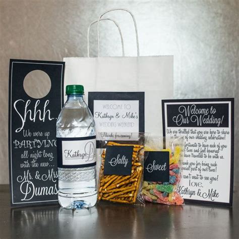 Wedding Welcome Bag Overview This Listing Is For A