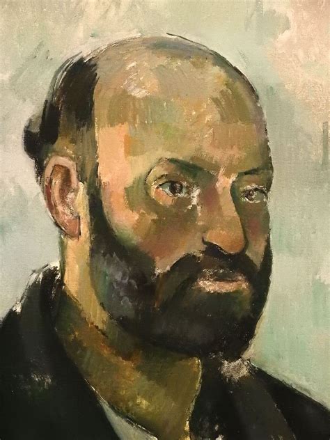 Cezanne 1886 87 Autoportrait à La Palette Zurich Detail 15 Tags Details Détail Détails