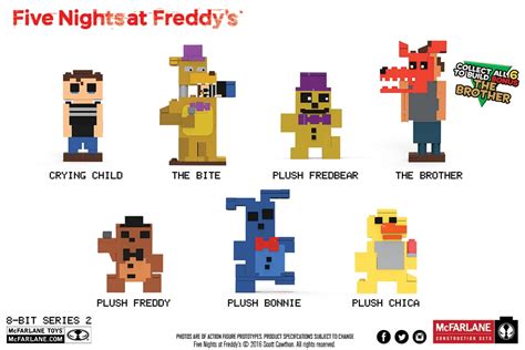 8 Bit Five Nights At Freddys Figure Series 2 Goes Straight For The