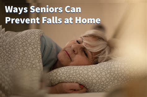 Ways Seniors Can Prevent Falls At Home Totaldry