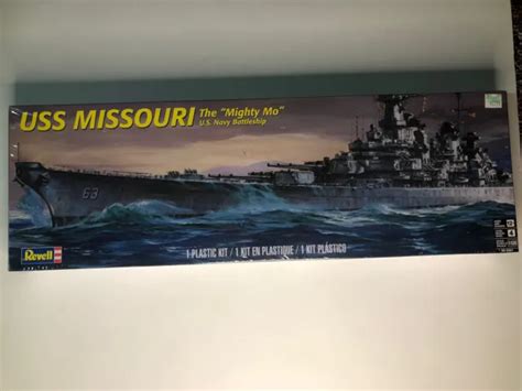 REVELL WWII USS Missouri Battleship Scale Plastic Model Ship Kit New PicClick