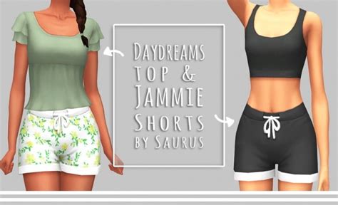 Pajama Party Collection At Saurus Sims Sims 4 Updates