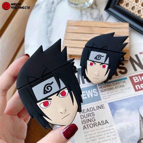 Sasuke Uchiha Airpod Case Naruto Merchandise
