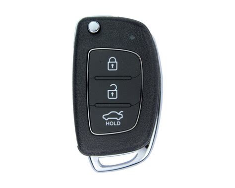 Hyundai Accent 2014 3 Buttons 433mhz Genuine Flip Remote Key 9543