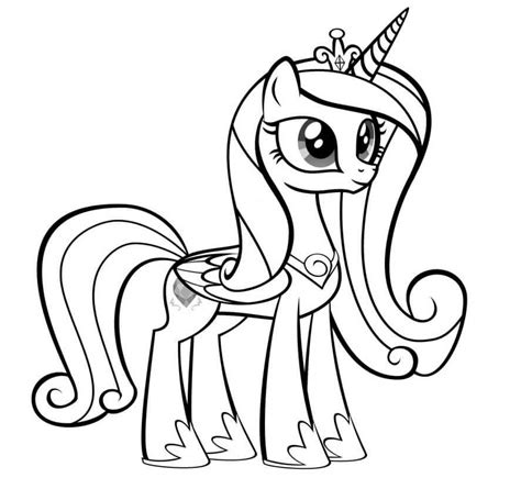 Coloring and activity fun with princess cadence, shining armor and their friends. 20 My Little Pony Coloring Pages Your Kid Will Love | My ...