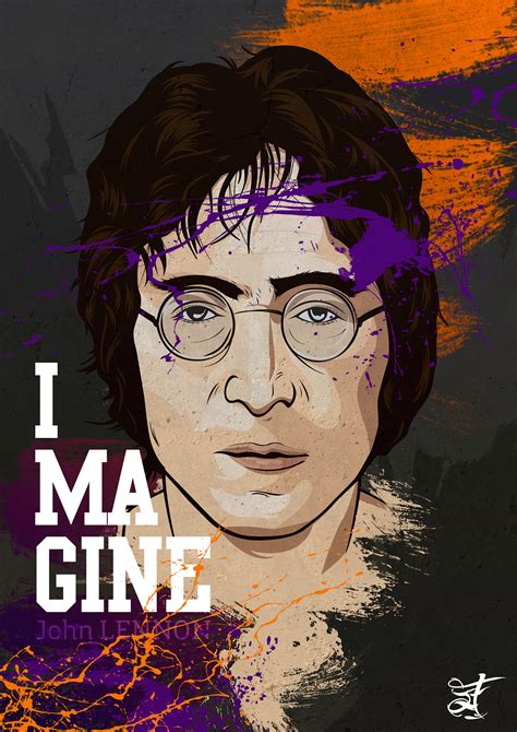 Imagine John Lennon On Behance