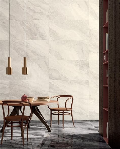 Porcelain Stoneware Wallfloor Tiles With Marble Effect Mystic Dark