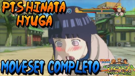 Naruto Storm Revolution Pts Hinata Hyuga Moveset Completo Youtube
