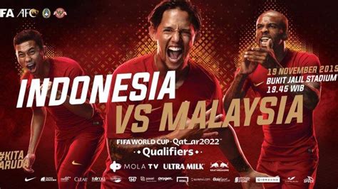 Malaysia vs indonesia prediction arrives before the second stage of the world cup qualification, on november 19th, malaysia will host indonesia, at malaysia vs indonesia betting tips. Live Streaming TVRI Mola TV Timnas Malaysia vs Indonesia Mulai Jam 19.00 WIB - Tribun Lampung