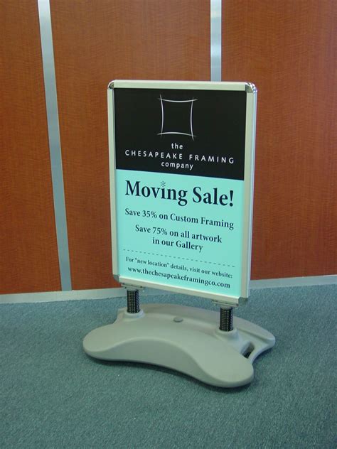 Custom Freestanding Frames And Signs Signs By Tomorrow Rockville Md