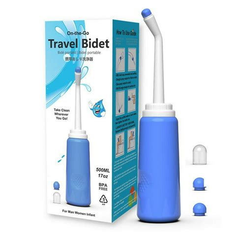 Wsevypo Portable Bidet Sprayer Travel Bidet With Hand Held Bidet Bottle