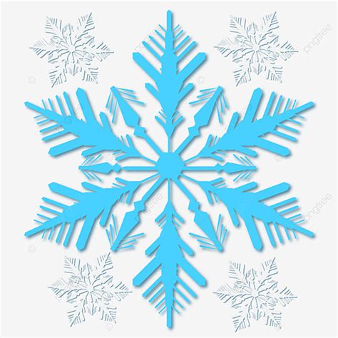 Snowflake Winter Vector Hd Png Images Lovely Snowflakes Winter Ice