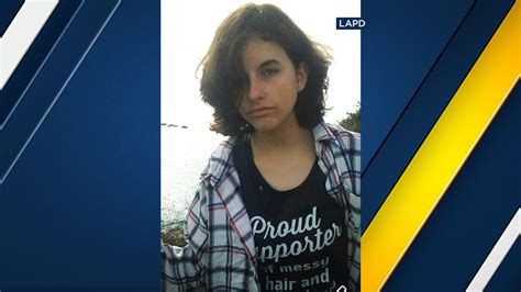 missing north hollywood teen located and is safe abc7 los angeles