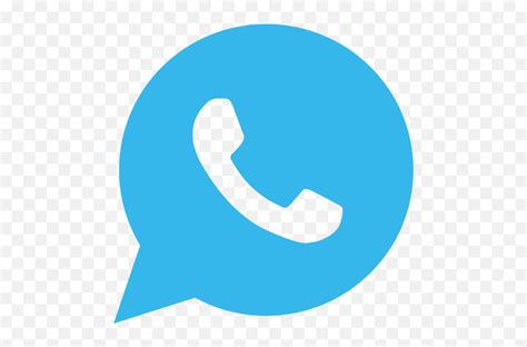 Whatsapp Logo Blue