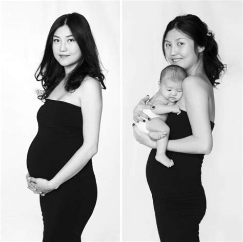 Before And After Photos That Capture The Beauty Of Motherhood 73 Pics
