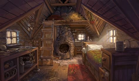 Spring — Blender Cloud Fantasy House Interior Fantasy Rooms Fantasy