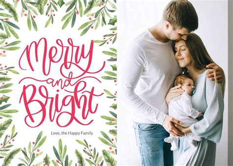 Find that perfect holiday card, add a personalized message, then press send! 3 Free Christmas & Holiday Card Templates (FREE DOWNLOAD) - Pretty Presets for Lightroom