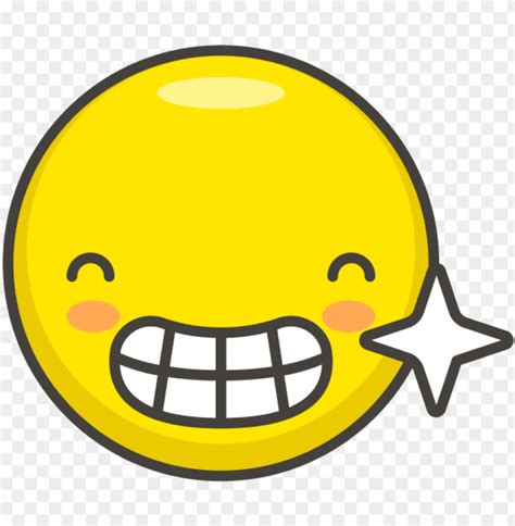 Beaming Face With Smiling Eyes Emoji Ico Png Image With Transparent